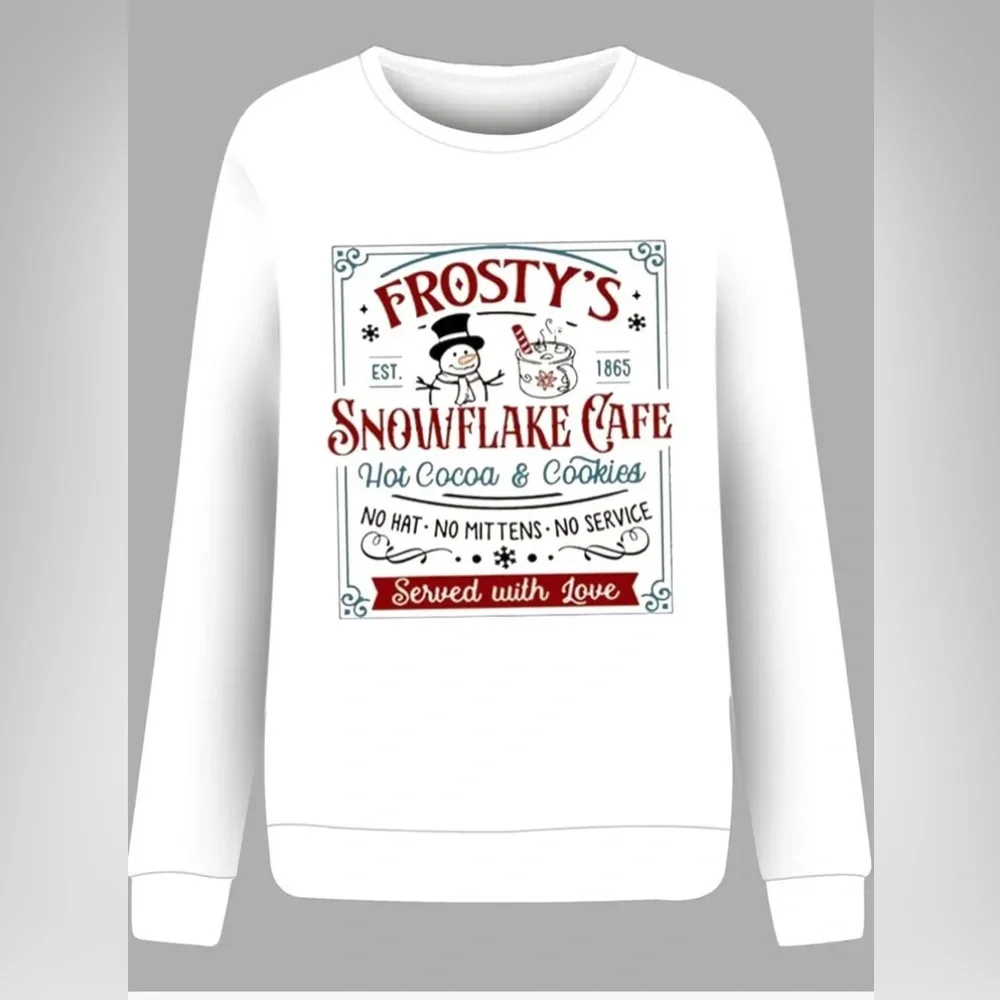 Frosty’s Snowflake Cafe Classic Sweatshirt